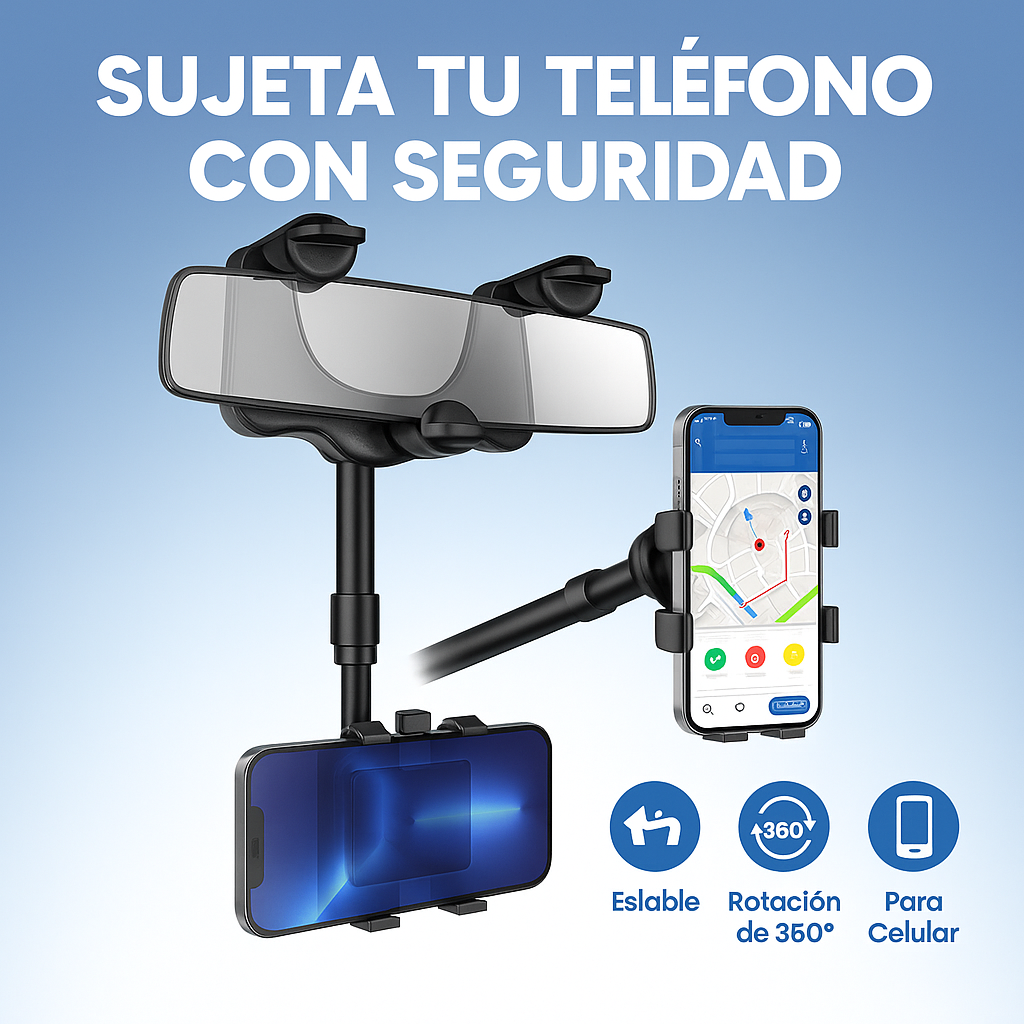 | SafeView™| Soporte Holder Celular 360°